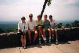 From left: Pernilla, Johan, Tara, me, Martine